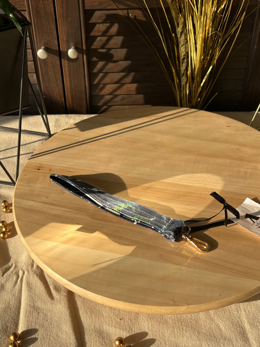 Garage grunge keychain fob