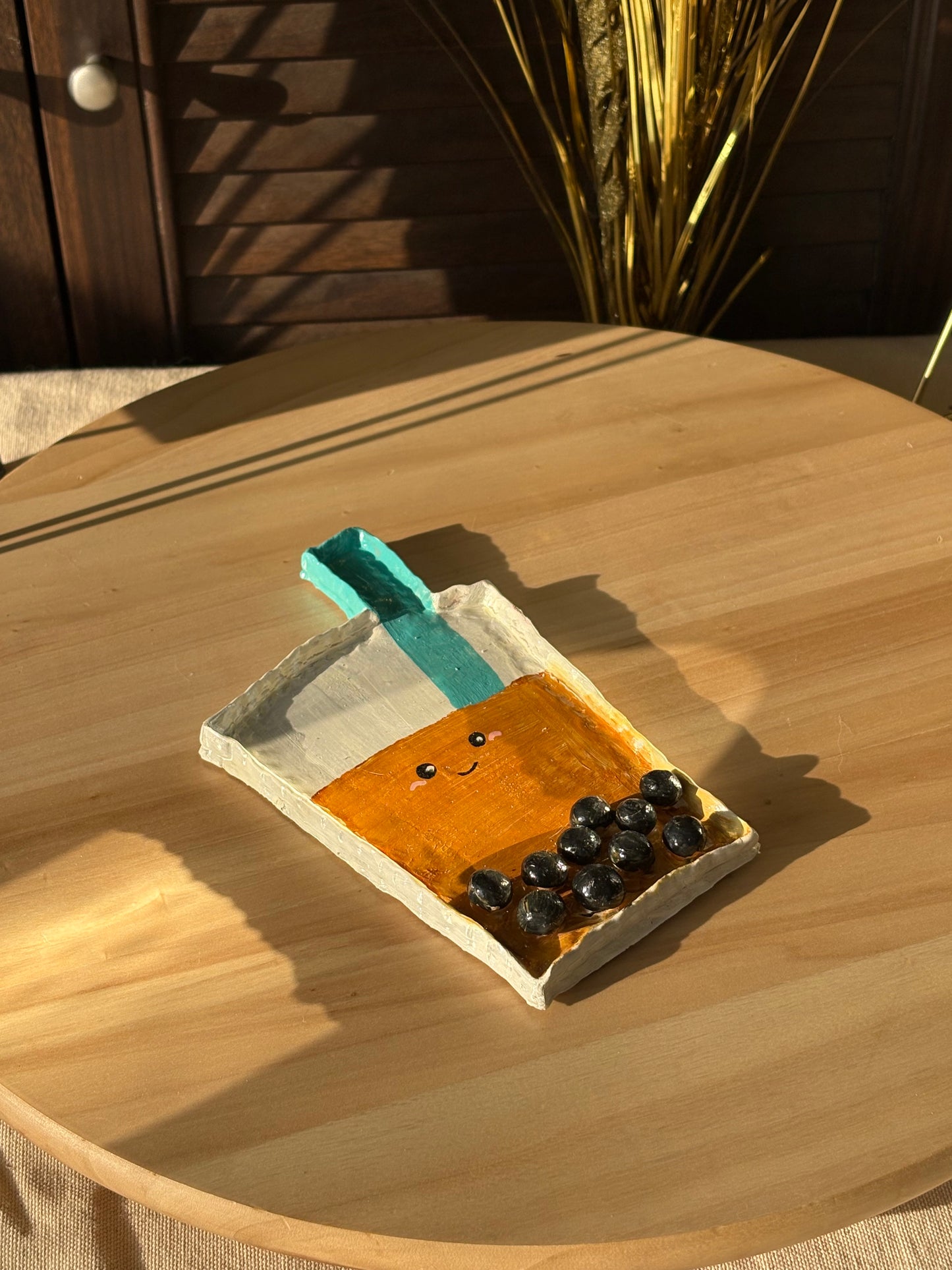 Bubbles and laughter trinket tray