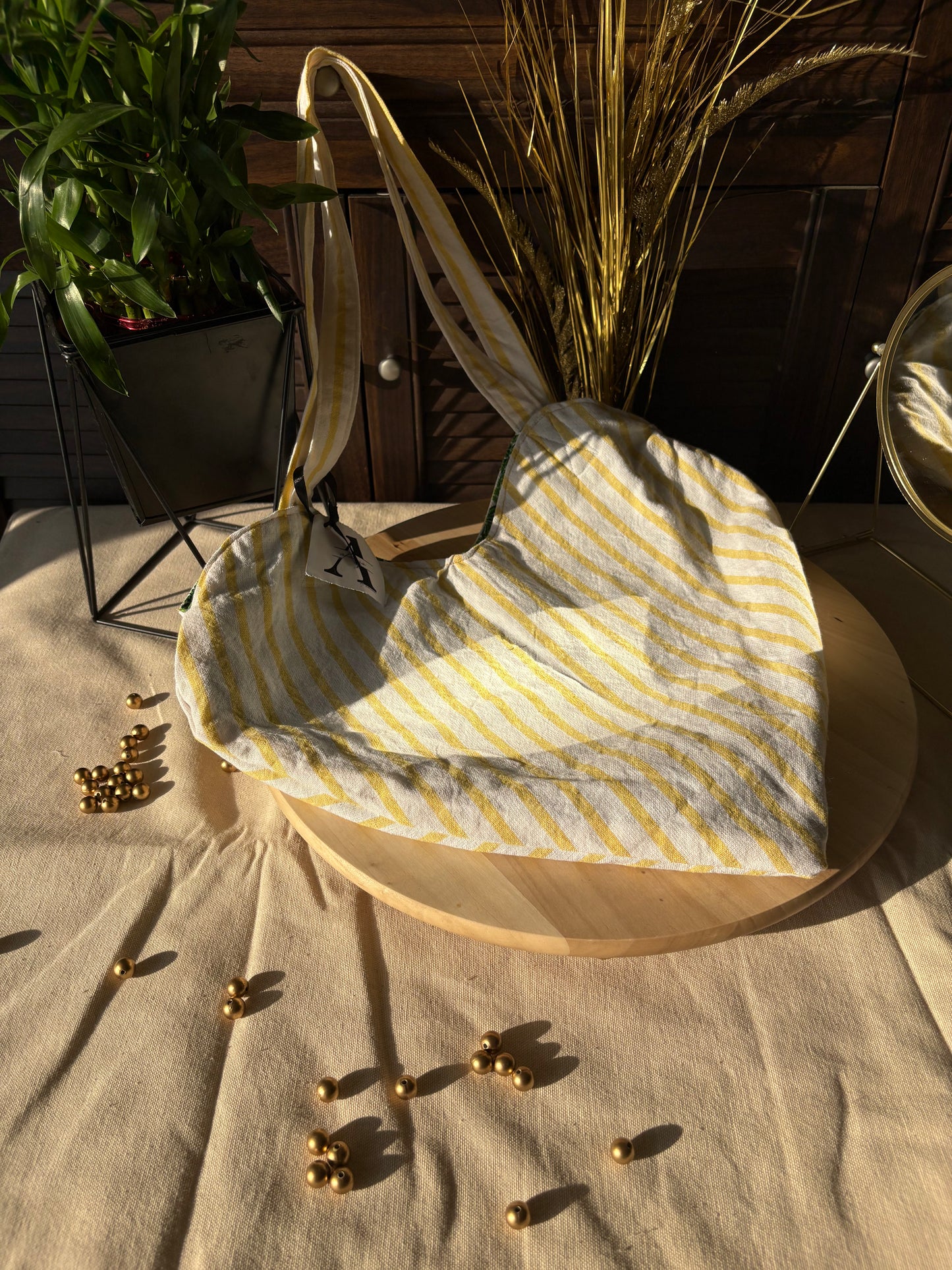 Mustard Field Magic tote